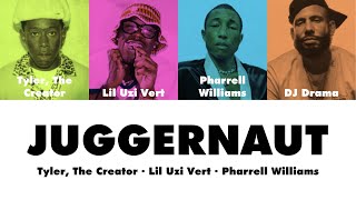 Tyler, The Creator – JUGGERNAUT (feat. Lil Uzi Vert & Pharrell Williams) [color coded lyrics]