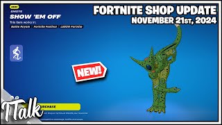 *FREE* EMOTE \u0026 KICKS ARE HERE! Fortnite Item Shop [November 21st, 2024] (Fortnite Chapter 2 Remix)