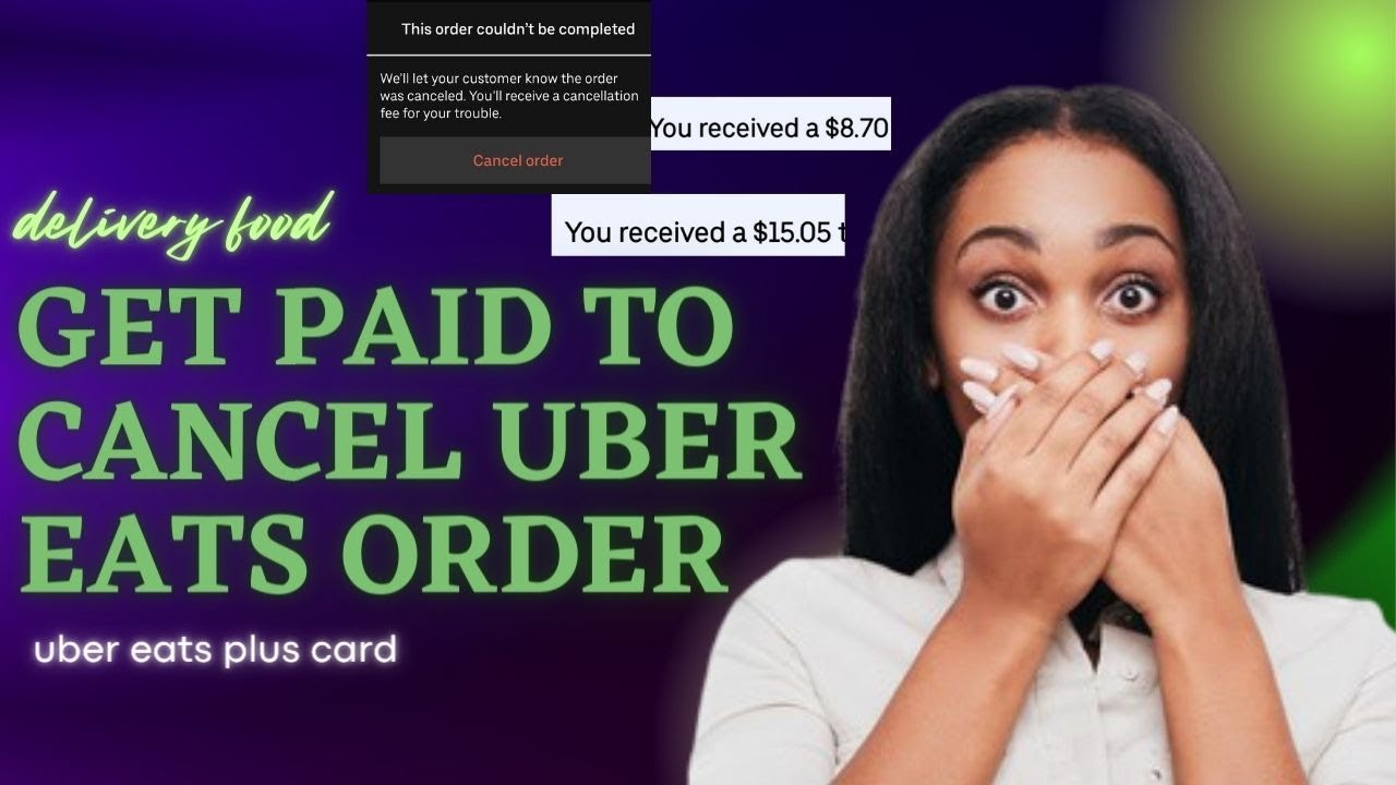 How To Cancel A Shop Or Order And Pay From Uber Eats App - YouTube