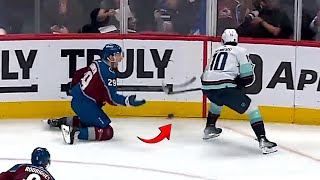 This is NOT a great look for MacKinnon..