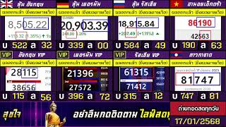 🛑ถ่ายทอดสดผล 3รัฐ+vip (อังกฤษ/เยอรมัน/รัสเซีย) ลาวกาชาด/ฮานอยเอ็กตร้า 17/01/2568