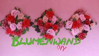 Blumenwand selbst machen💐 | DIY | rapi rainbow