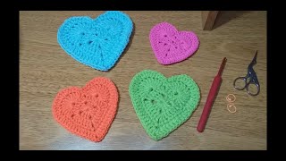 CROCHET HEART Left Hand