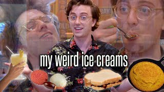 MY WEIRD ICE CREAMS: a cooking