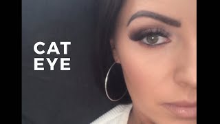 How to do Sexy smokey cat eye plus kylie jenner lip kit tutorial