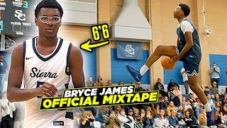 Bryce James OFFICIAL Sophomore Season Mixtape | The 6'6 SHARP SHOOTER of The James Family