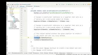 Java Supplier Functional Interface: Case Study ex13