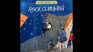 Active Project Live - Rock Climbing