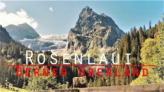 Rosenlaui Gletscherschlucht Schwarzwaldalp wandern im Berner Oberland   Schweiz Doku Swiss