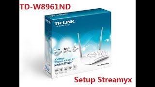 How to setup Streamyx on TP Link TD-W8961ND