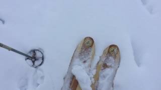 Snöskoskidan vs SnowShoes vs Vita Blixten skis