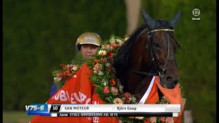 San Moteur \u0026 Björn Goop vinner Jubileumspokalen (1 500 000 kr) på Solvalla. Segertid 1.09,7a/2 140 m