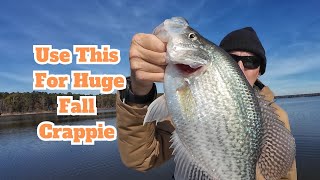 Use This for HUGE Fall Crappie Fishing - Seeker 360 - Livescope