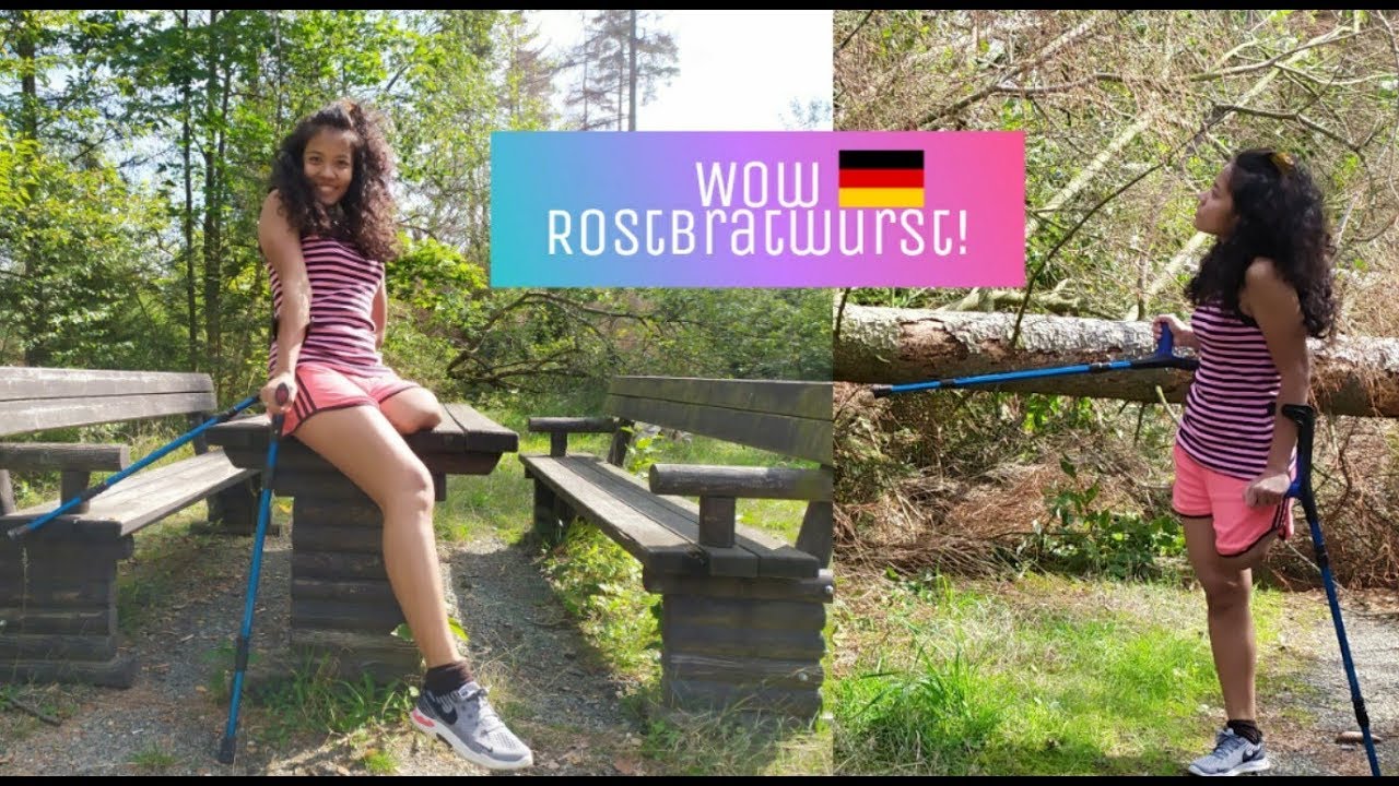 Amputee Girl Lost In The Forest In Germany |Bein Amputiertes Mädchen Im ...