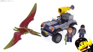 LEGO Jurassic World Pteranodon Chase review! 75926