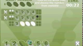 Numbers mastermind extended guessing game 6 numbers mode complete time 41 seconds