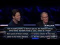 Celebrity Who Wants To Be A Millionaire 8/7/24:Ike and Alan Barinholtz One Million Dollar Question