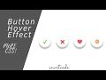 Buttons With Awesome Hover Effects Using Only HTML & Css