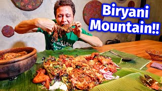 Extreme Malaysian Food!! BIRYANI MOUNTAIN + Smoked Goat Leg - Unseen Eating Expe