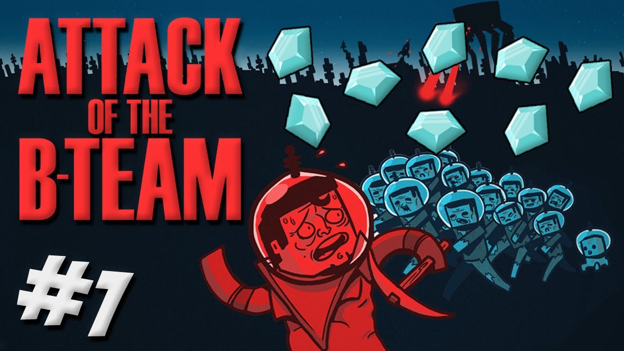 Attack Of The B-Team - Episode 1 - Full Diamond Armour!!! - YouTube