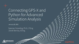 Connecting GPS-X and Python for Advanced Simulation Analysis