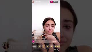 Malu Trevejo crying MENTAL BREAKDOWN
