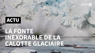 Groenland: la calotte glaciaire fond irrémédiablement | AFP
