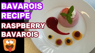 RASPBERRY BAVAROIS |BAVAROIS RECIPE |RASPBERRY BAVAROIS RECIPE|BAVAROIS PUDDING RECIPE|BAVAROIS|LIVE