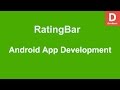 Android RatingBar Example