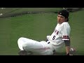 2011.11.18　巨人　秋季キャンプ　坂本休憩中