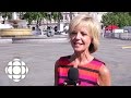 Heather Hiscox in Trafalgar Square for Canada Day | CBC Connects