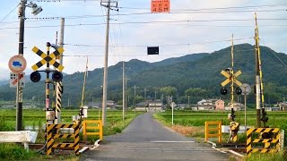 JR水戸線 谷中踏切 August 12, 2016 Railway crossing in Japan