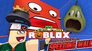 Roblox Crushed By A Speeding Wall Annoying Orange Plays - annoying orange roblox pizza factory tycoon