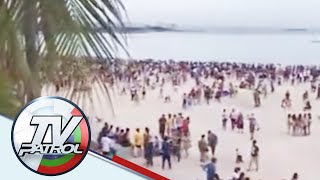 Mga namamasyal dagsa sa dolomite beach | TV Patrol