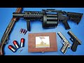 Airsoft Gun IWO JIMA ! Box of Airsoft Guns / Grenade Launcher,Pump Shotgun - Military Weapons