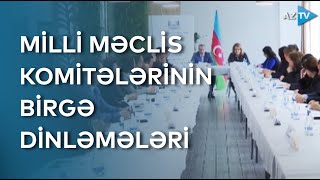 Şuşada Milli Məclisin iki komitəsinin birgə dinləmələri keçirilib