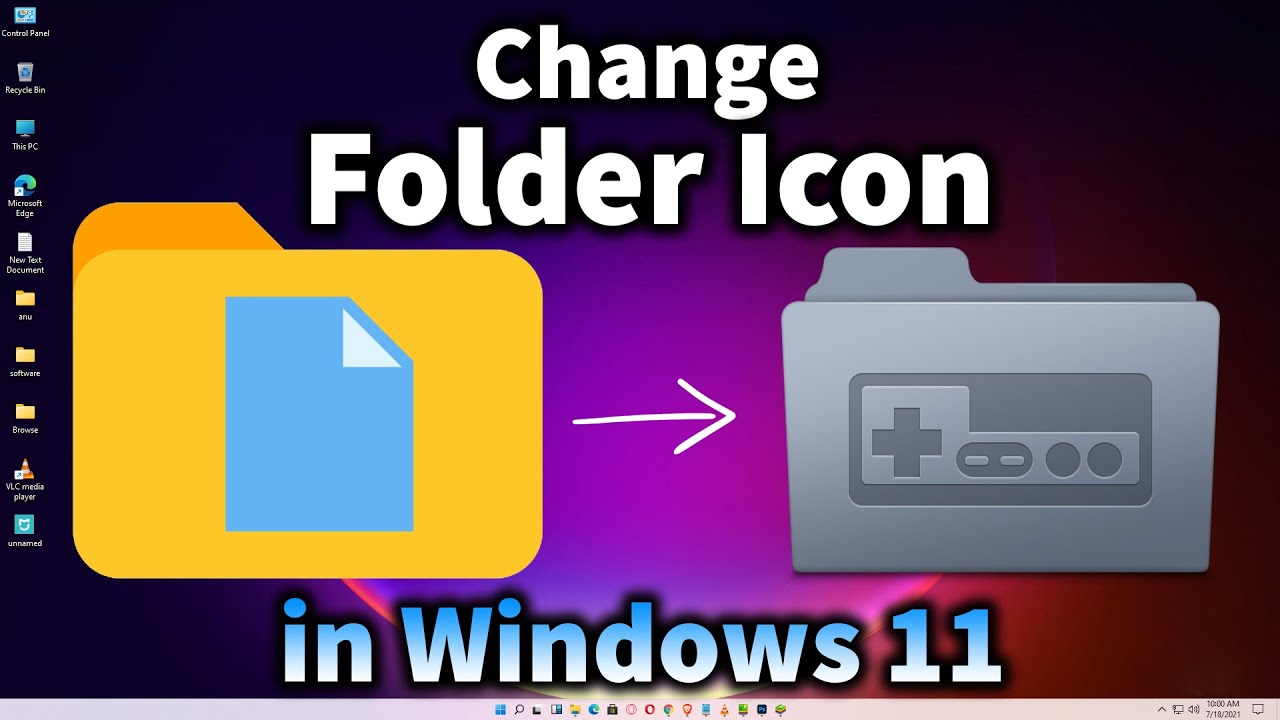 How To Change Your Windows 11 Folder Icons - YouTube