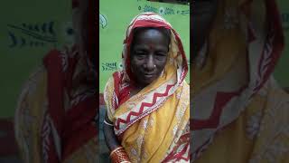 A Tribal Woman Collecting Chawal (Rice) to Worship Goddess | Old Tradition Of Tribes | #Shorts