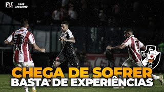 VASCO EMPATA E SEGUE SEM VENCER NO ESTADUAL | TITULARES VOLTAM NA QUINTA | CAFÉ VASCAÍNO