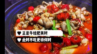 成都探店|蛙三泡椒牛蛙，正是牛蛙肥美时，此时不吃更待何时，酸爽的泡椒配上紧实的蛙肉，辣到出汗才过瘾#带你吃遍成都，不踩雷#