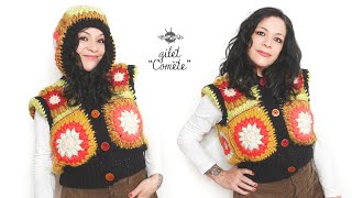 Crochet gilet 