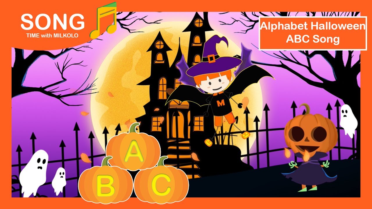 Alphabet Halloween | ABC Song | Learn ABC And Phonic Song | Milkolo ...