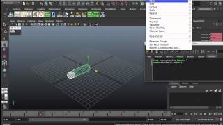 Maya Script, Constraint Key