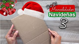 3 Manualidades Navideñas 2021/Decoração de Natal/Christmas Decor 2021