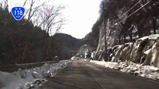 〔HD車載動画〕　福島の峠　♯3　「鳳坂峠」