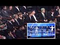 bts reaction to red velvet at pcaa 181028