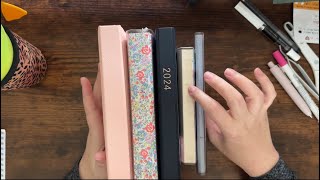 Back to the stack! | My 2024 Hobonichi planner lineup