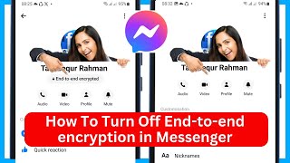 How to Turn Off End-to-end encryption in Messenger (2024)| Remove end-to-end encryption in Messenger