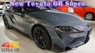 新型トヨタGR スープラ RZ 2025年モデル - NEW 2025 TOYOTA GR SUPRA RZ - New Toyota GR Supra 2025 Gray