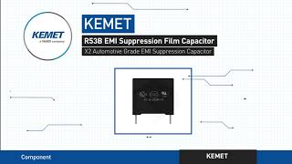 KEMET safety-certified film capacitors